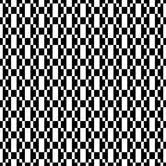 Fototapeta premium black and white seamless pattern wallpaper tile chess degine bussines pixel code texture . 