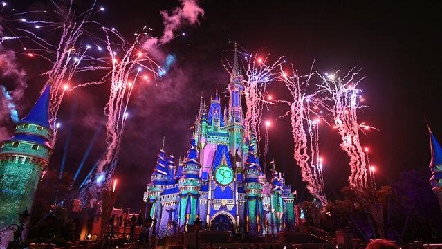 Walt Disney World Parks, 50 years Walt Disney World, Orlando, Florida