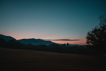 奈良　飛火野の朝