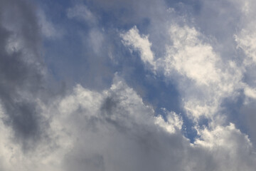 Fototapeta na wymiar 冬の雲