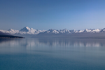 Lake Pukaki in the morning, New Zealand