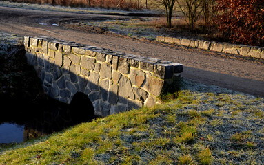 Drainage drainage reclamation channel is an outdated way of lowering the groundwater level. dam...