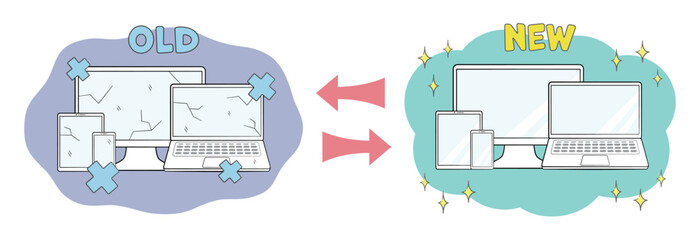 新しくなって古くなる、電子機器のサイクル