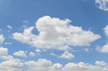Sky blue background. Sky cloud clear