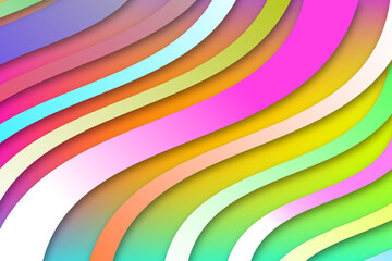 multicolored stripes, for background and packaging