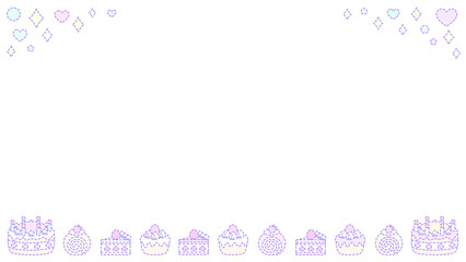 ♪Cake dream frame♪PNG