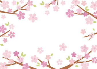 桜のフレーム