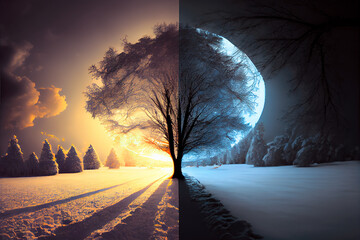 Seasonal Light Disorder, Seasons, Day and Night, Circadian Rhythms