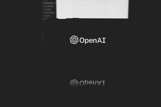 ChatGPT Artificial intelligence computer program on PC screen made by OpenAI