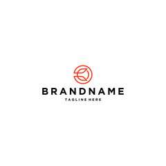 Letter C logo design template