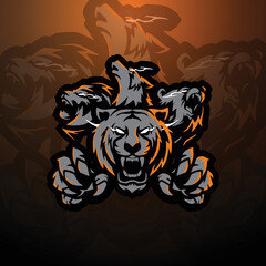 gamer mascot logo design vector, gamer illustration for sport team modern illustrator concept style for badge