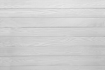 Texture of white wooden surface as background, top view