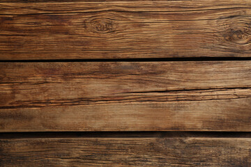 Texture of wooden surface as background, top view