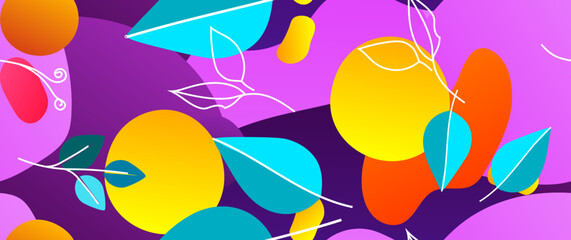 Bold Pattern Tropical Leaf Jungle Modern Motif