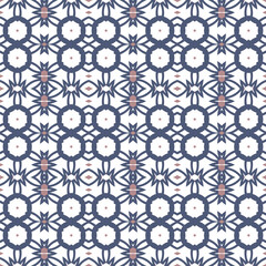 Abstract geometric pattern. A seamless background, vintage texture.