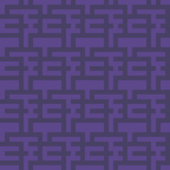 seamless pattern with purple ornament