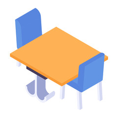 hotel Cafe Sitting isometric Design, fascination and glamour stock illustration, Date Night Dinner Concept, Candle Light Dinner Vector, Love and Romance Icon, Valentines Day Symbol, 