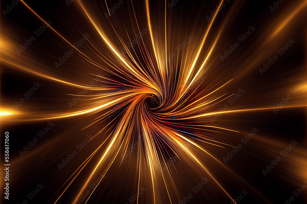 Poster abstract eye concept looking on a nebula dust in infinite space background. . mixed media.