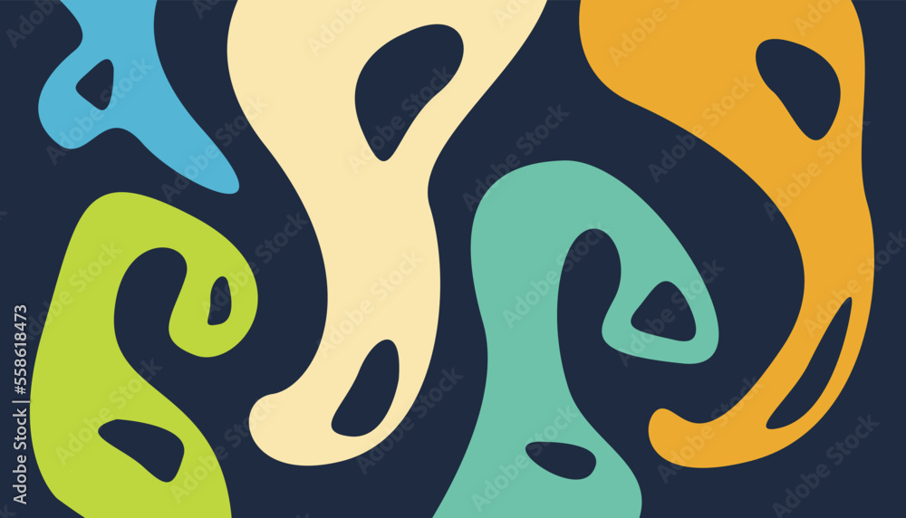 Aufkleber editable abstract gradation vector background with modern style