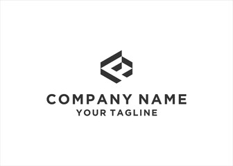 gp or pg logo illustration design vector