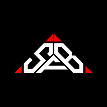 SFB letter logo creative design with vector graphic, SFB simple and modern logo.