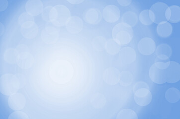 Blurred abstract light blue background. Bokeh effect