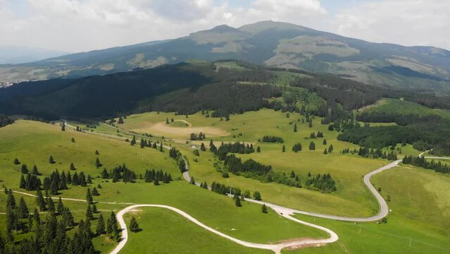 Kr&aacute;ľova hoľa w Niżnych Tatrach na Słowacji.