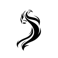 Creative Professional Trendy and Minimal Beauty, Hair Salon Logo Design, Beauty Salon Icon Logo in Editable Vector Format