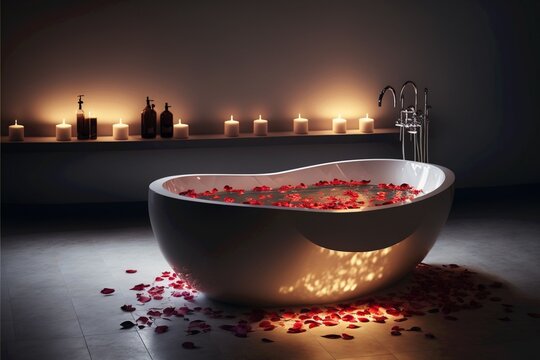 Bathtub Rose Petals Images – Browse 21,352 Stock Photos, Vectors, and Video