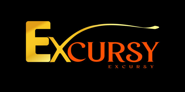 Excursy Comany Logo Design wtih high resolution
