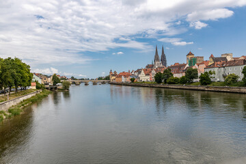 Fototapeta na wymiar Ausflug nach Regensburg