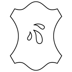 Leather symbol.