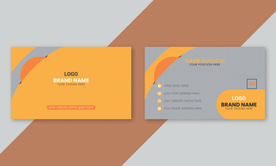 Creative business card design.