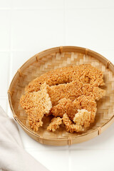 Crispy Rice Crust Korean Nurungji or Indonesian Kerak Nasi
