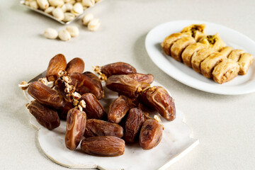 Dates Fruit Kurma for Moslem Ramadan Month