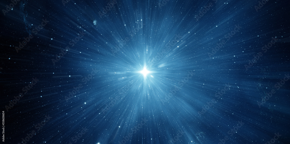 Canvas Prints star trek. space travel at the speed of light. abstract background. elements of this image furnished