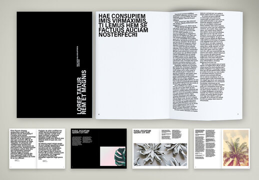 Aesthetic and Creative Catalog Book