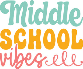 Retro Teacher SVG Design