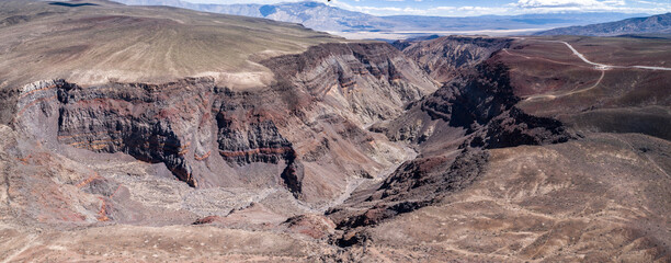 Father Crowley overlook in Death Valley, California. USA.