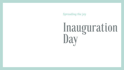 mockup - Inauguration Day wish image with borders
