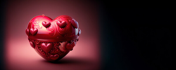 Valentine's Day banner - Generative AI