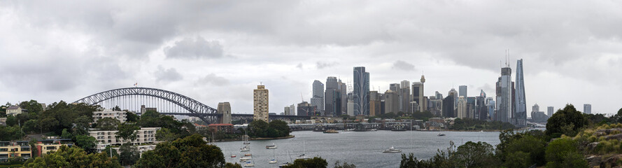 Sydney skyline seen from Balls Head