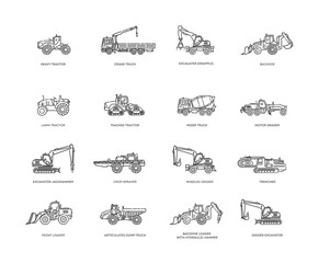 Construction vehicles and Agricultural machinery