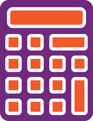 Calculator Vector Icon Design Illustration