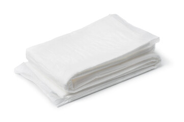 Folded disposable absorbent pad