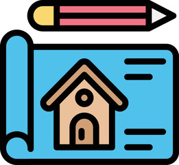 Planning Vector Icon Design Illustration