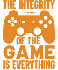 The integrity of the game is everything T-shirt designs.
