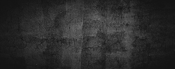 Abstract black grunge wall texture background