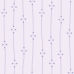Vector lilac Diamond Stripes seamless pattern background.