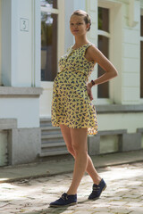 Obraz premium portrait of a pregnant woman